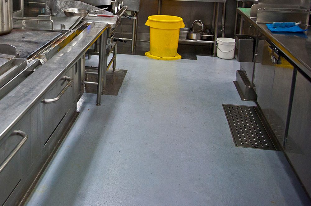 Benefits Of Commercial Kitchen Epoxy Floors Young Flooring   Commercial Kitchen Epoxy Flooring 1 